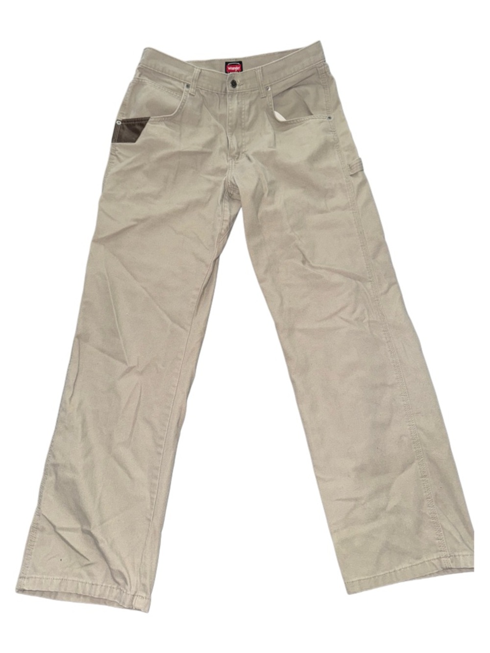 Wrangler Men's Khaki Pants - Light Tan Work Pants